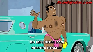 Pornô Gay em Desenho o Professor Putão